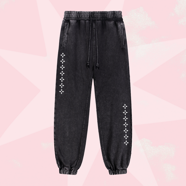 Cross Heavyweight Snow Wash Sweatpants