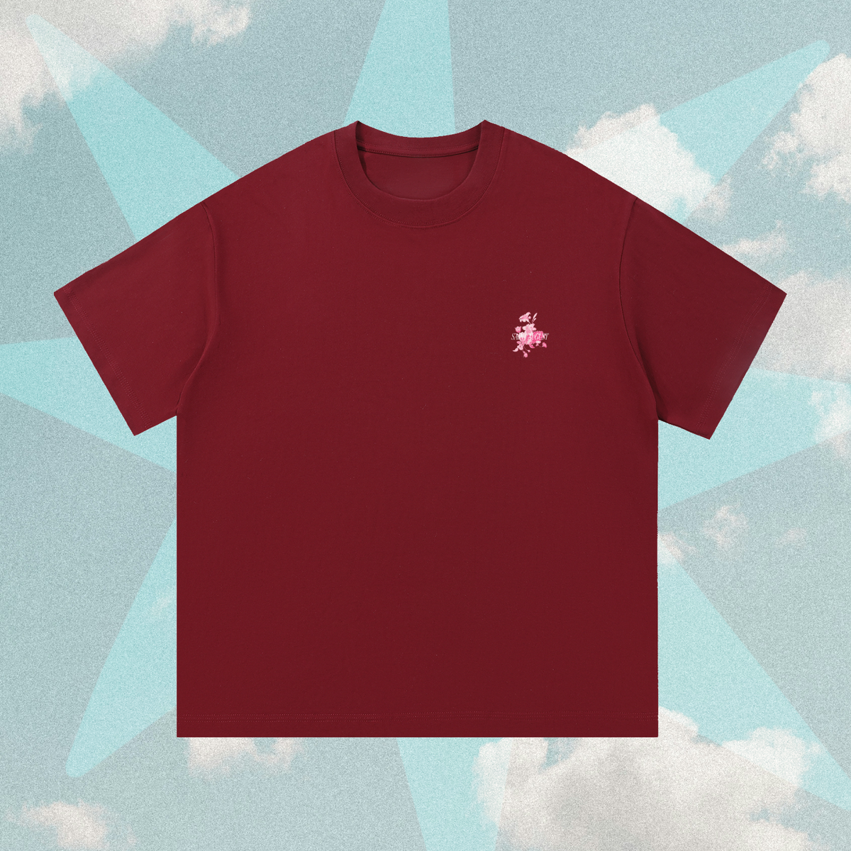 Saint August Oversized Graphic Cotton Tee