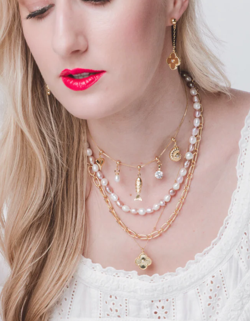 Vivienne Quatrefoil Necklace