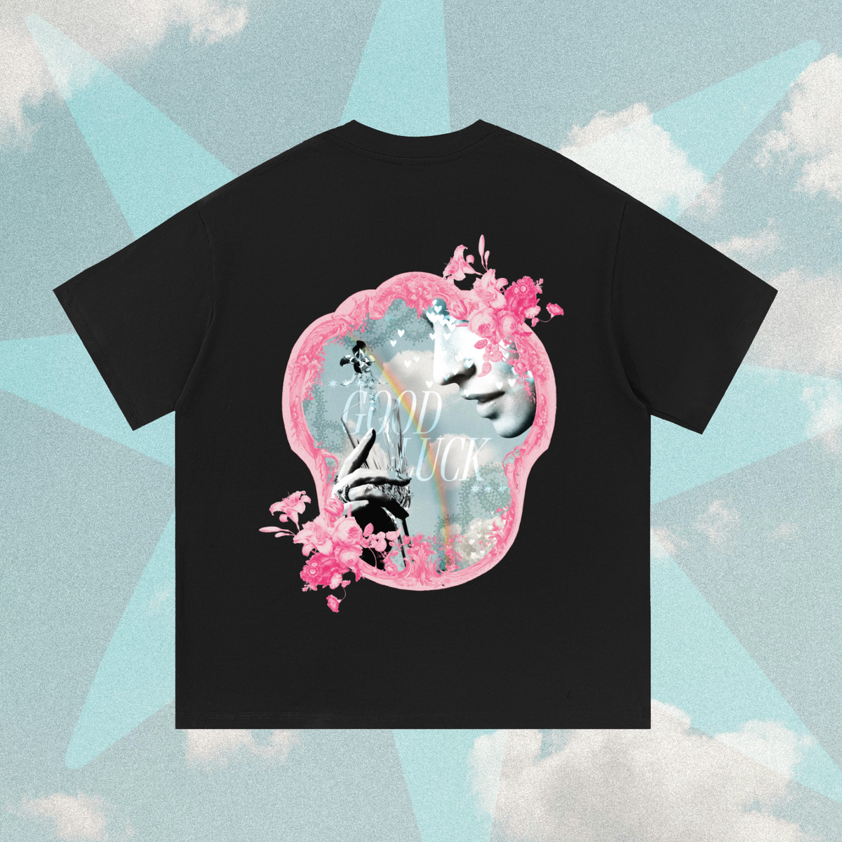 Saint August Oversized Graphic Cotton Tee