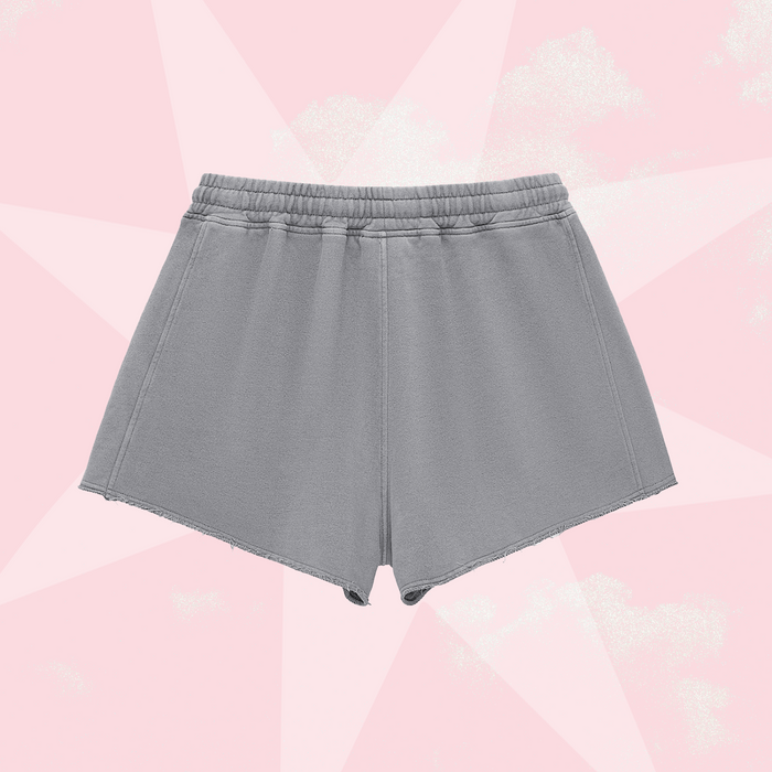 Pretty Strange Star Shorts – Gray — alternate view